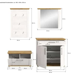 Garderoben Set Simple