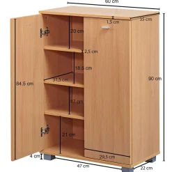 Garderobenschuhschrank Jorindela