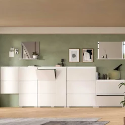 Garderobenschuhschrank weiß Filicudio