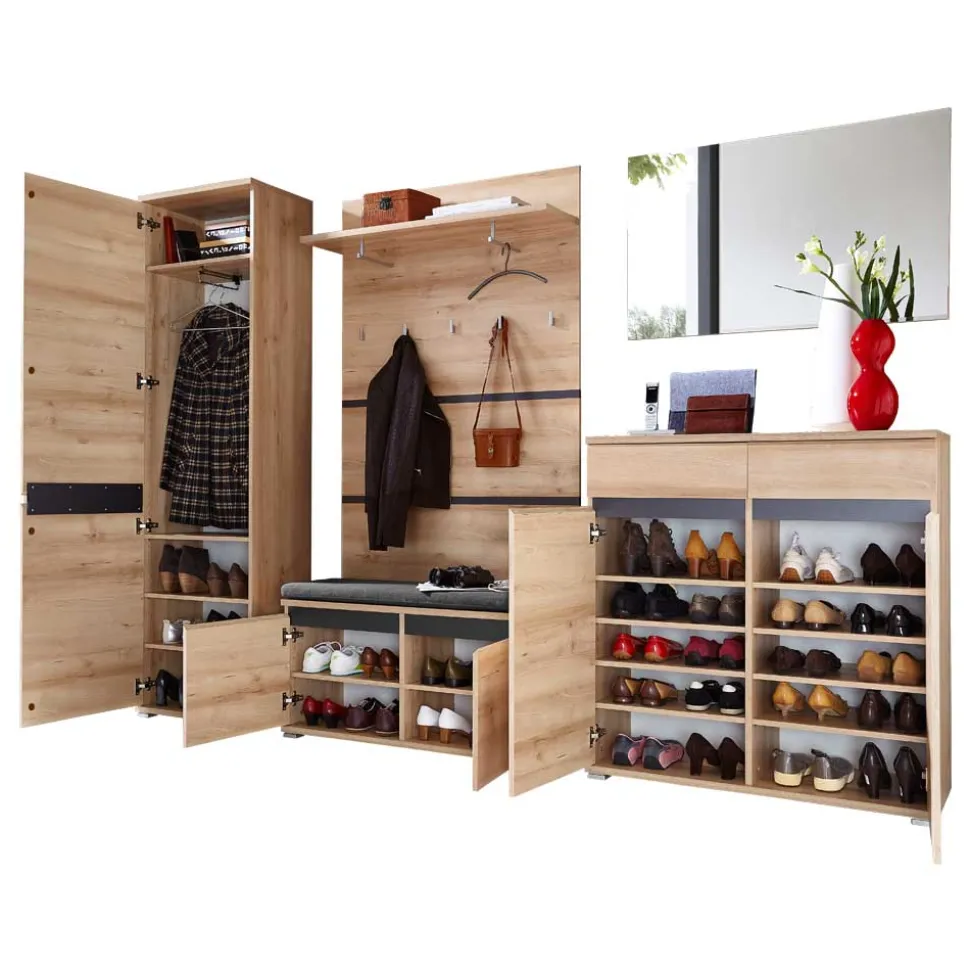 Garderobenset Lunira