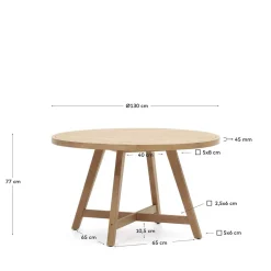 Garten Massivtisch Umingo