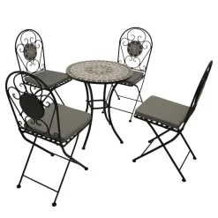 Gartenmöbelset mit Tisch Erlin
