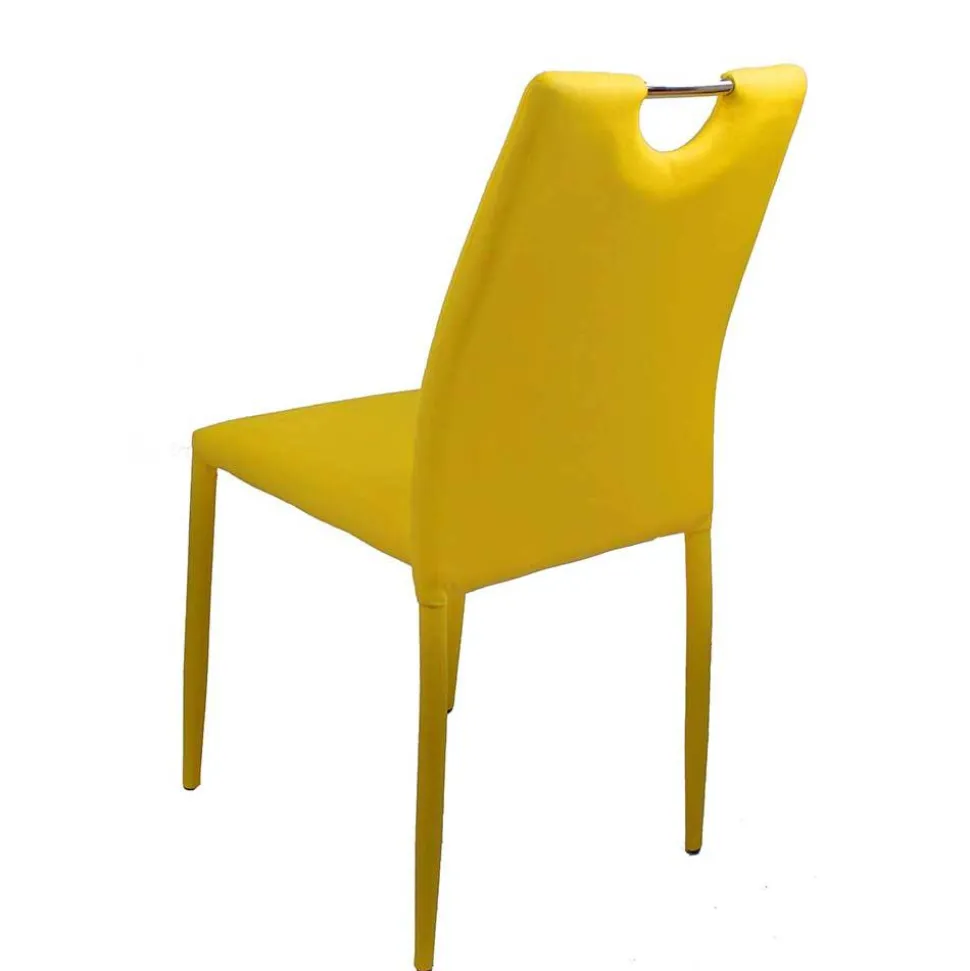Gelbe Stühle Vinkoja