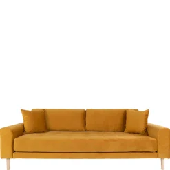 Gelbes 3er Sofa Aqua
