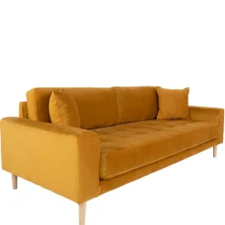 Gelbes 3er Sofa Aqua