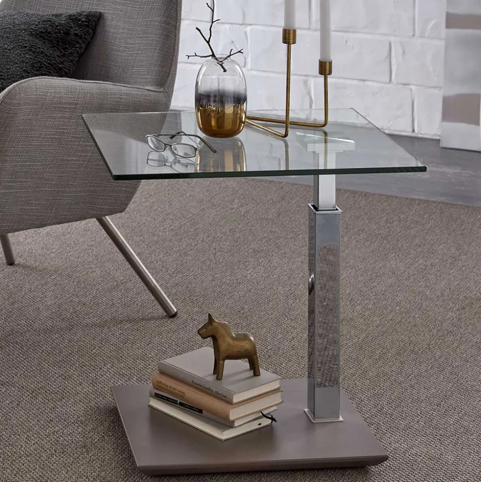 Glas Beistelltisch Hataia