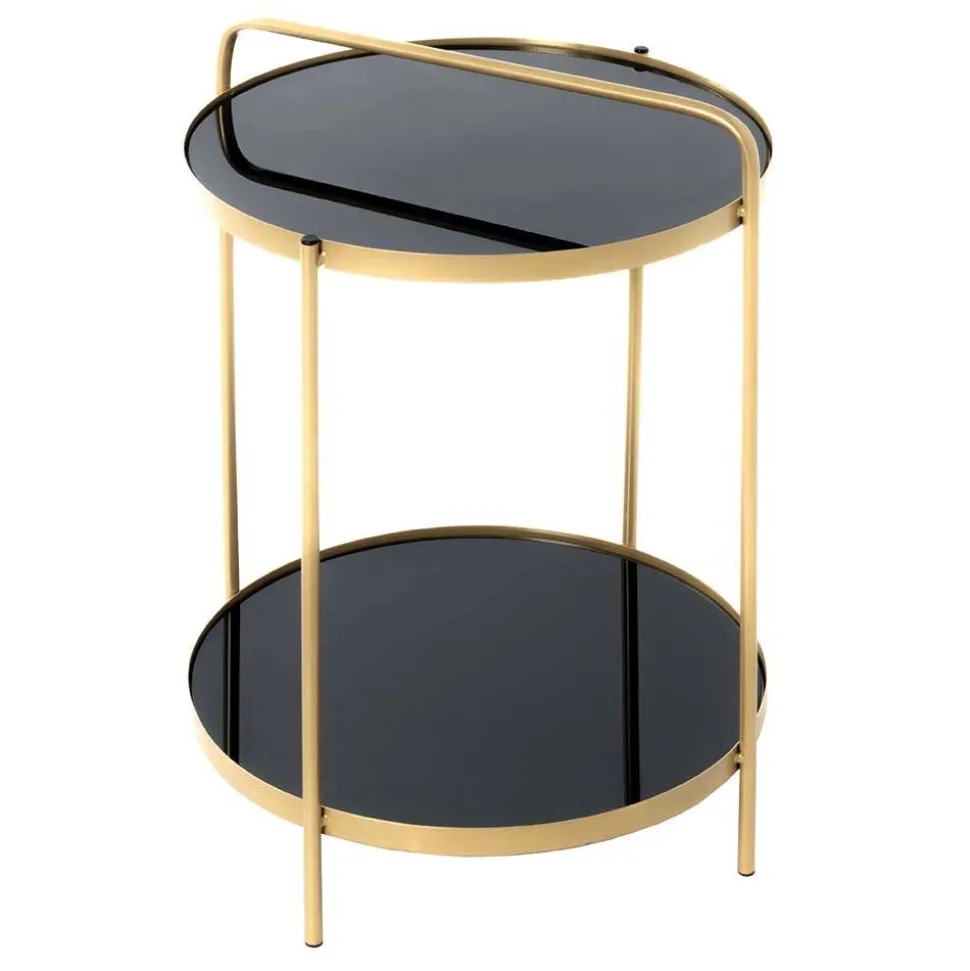 Glas Beistelltisch Ojana
