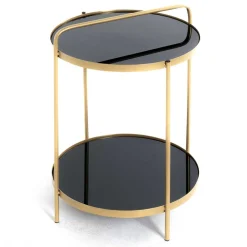 Glas Beistelltisch Ojana
