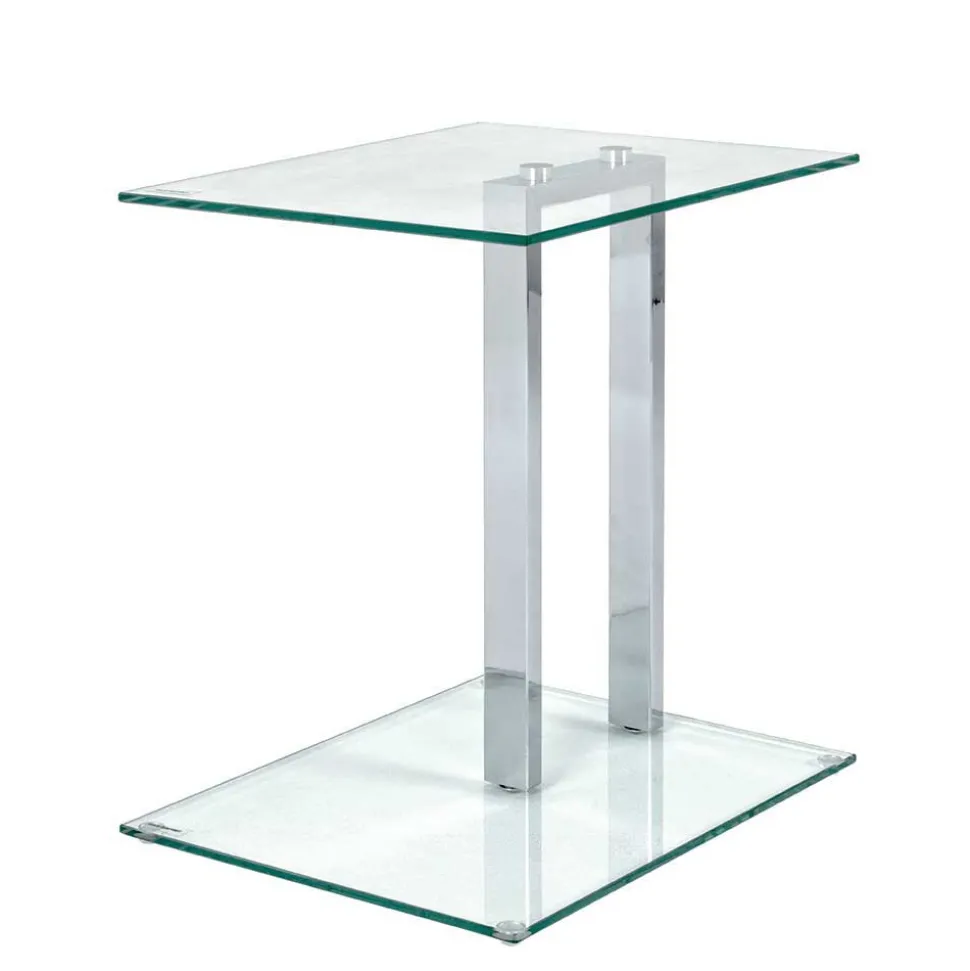 Glas Beistelltisch Permele