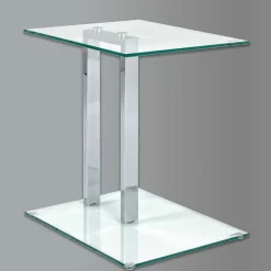 Glas Beistelltisch Permele