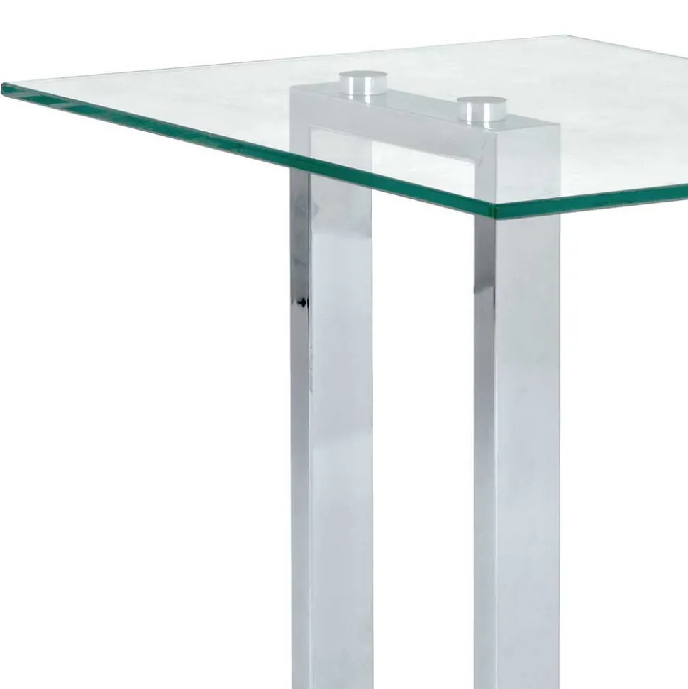 Glas Beistelltisch Permele
