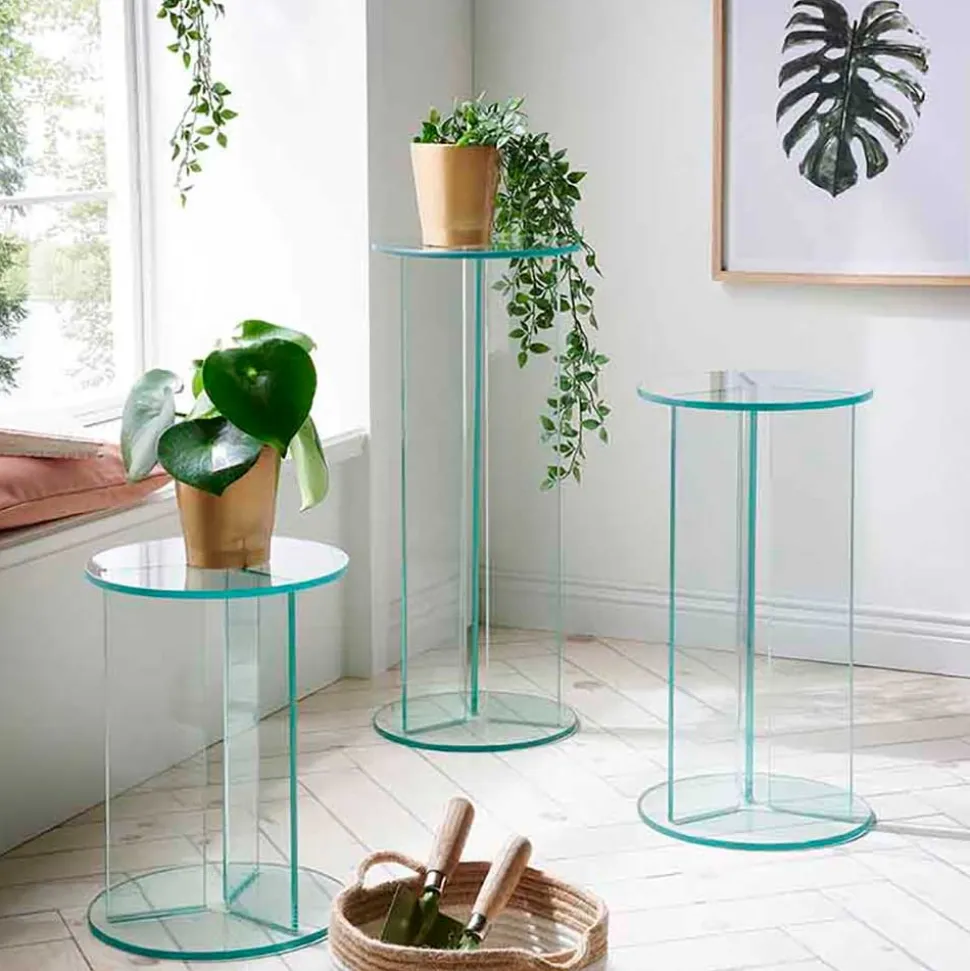 Glas Blumensäulen Betim
