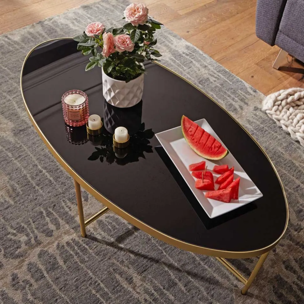Glas Couchtisch Cassius