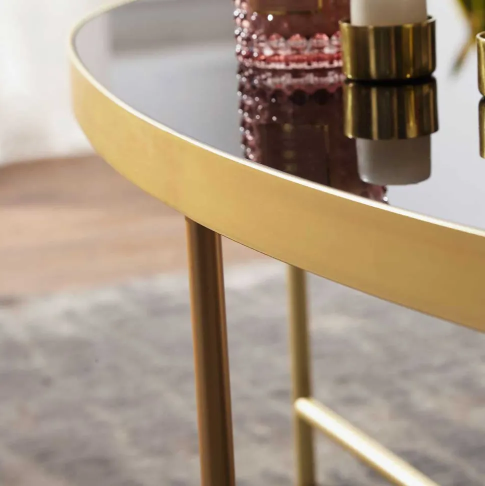 Glas Couchtisch Cassius