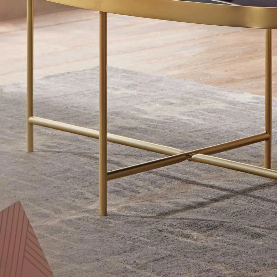 Glas Couchtisch Cassius