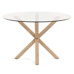 Glas Esszimmertisch Anjal