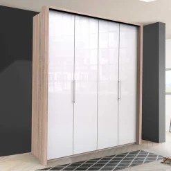 Glasfront Kleiderschrank Andryas