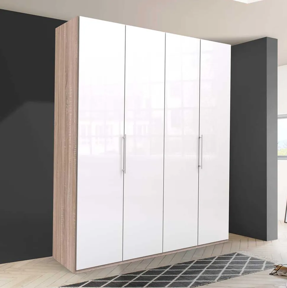 Glasfront Kleiderschrank Andryas