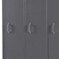 Grauer Spindschrank Leonora