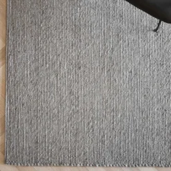 Grauer Teppich Randy