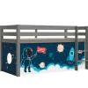 Graues Kinderhochbett Henrietta