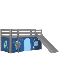 Graues Kinderzimmer Bett Lilano