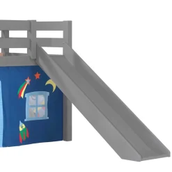 Graues Kinderzimmer Bett Lilano