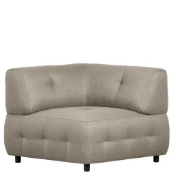 Graues Sofa Eckmodul Stecma