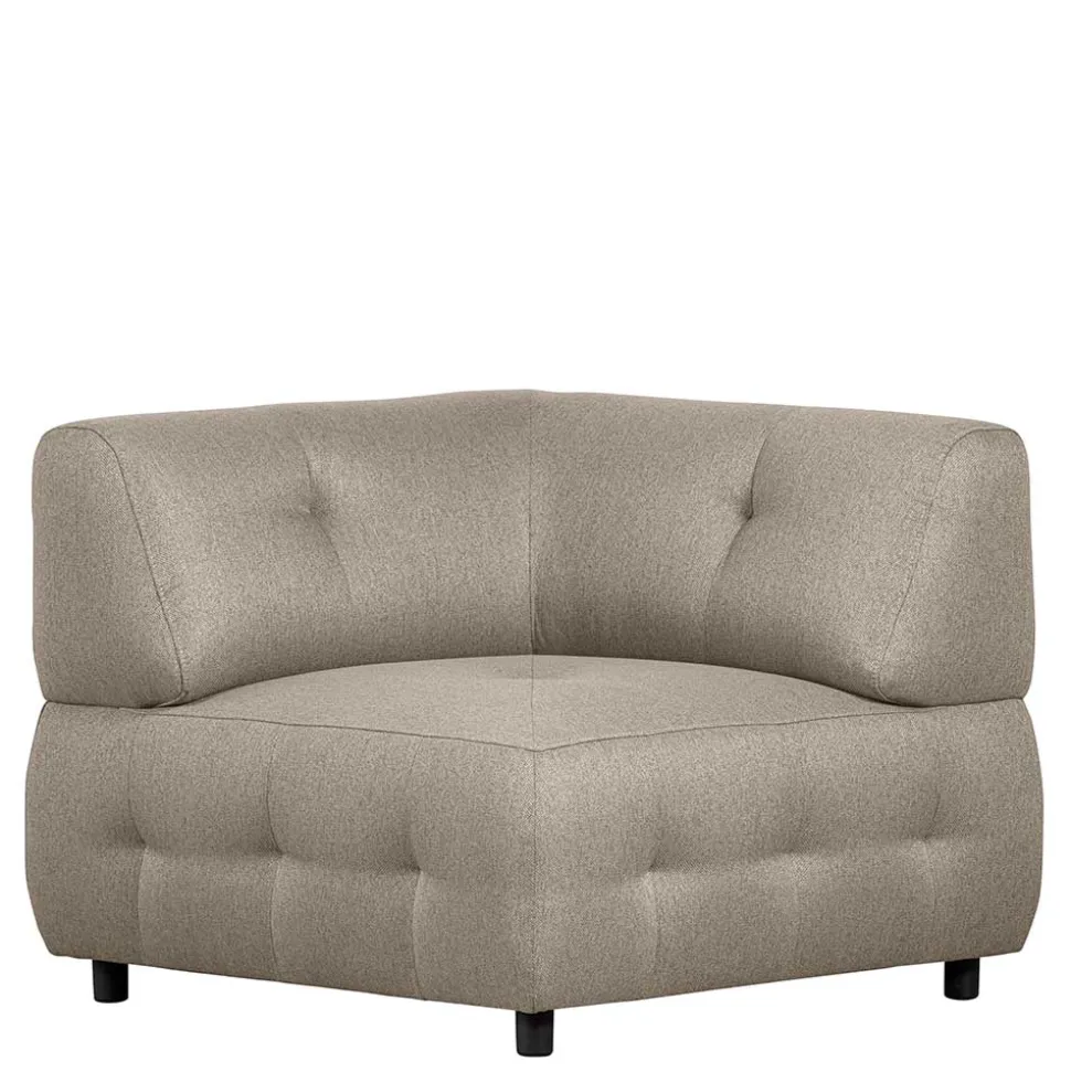 Graues Sofa Eckmodul Stecma