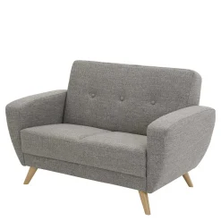 Graues Zweiersofa Rujona