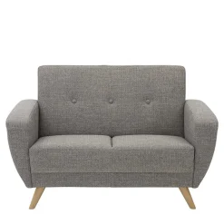 Graues Zweiersofa Rujona