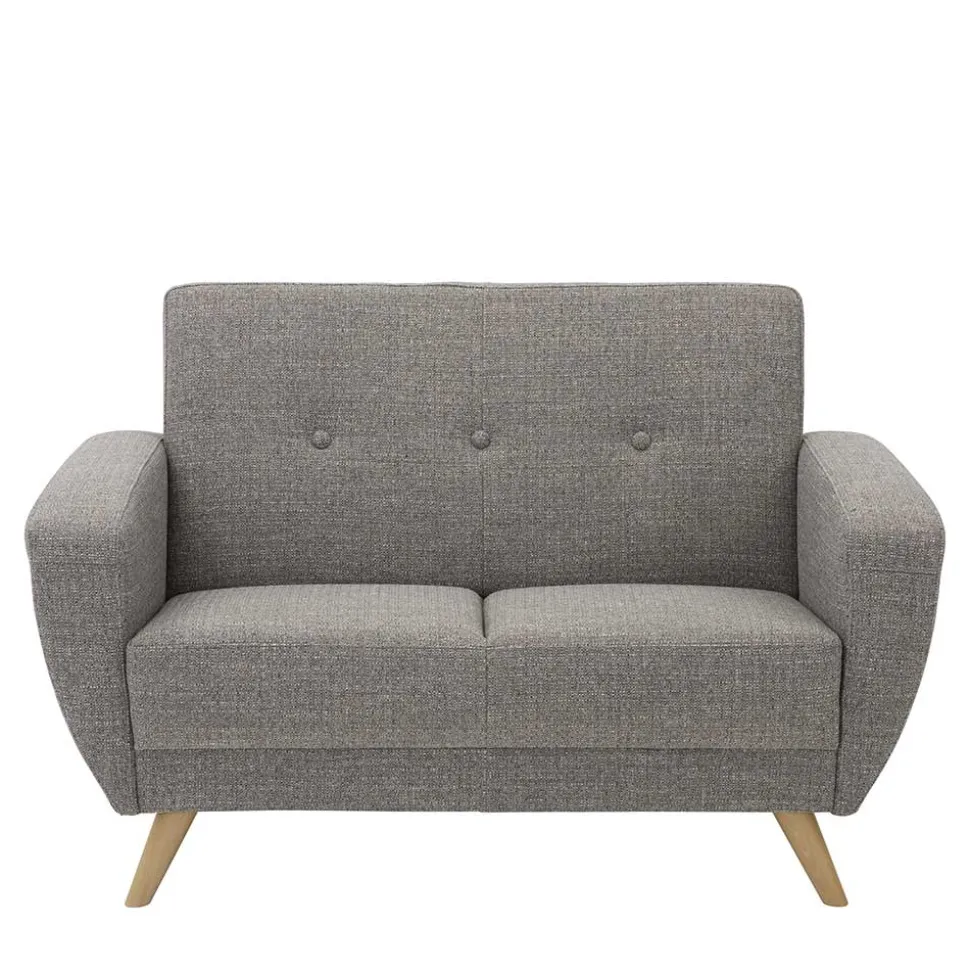 Graues Zweiersofa Rujona