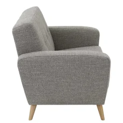 Graues Zweiersofa Rujona
