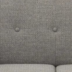 Graues Zweiersofa Rujona