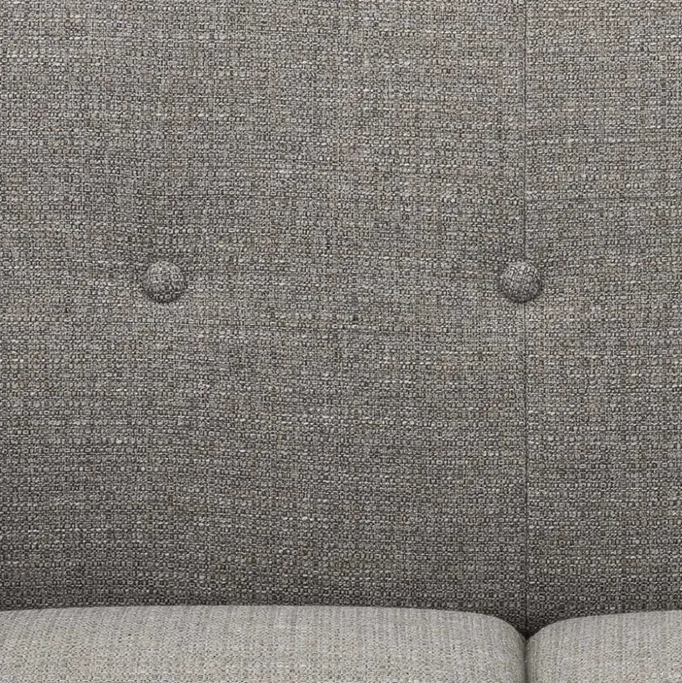 Graues Zweiersofa Rujona
