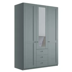Graugrüner Kleiderschrank Forjan