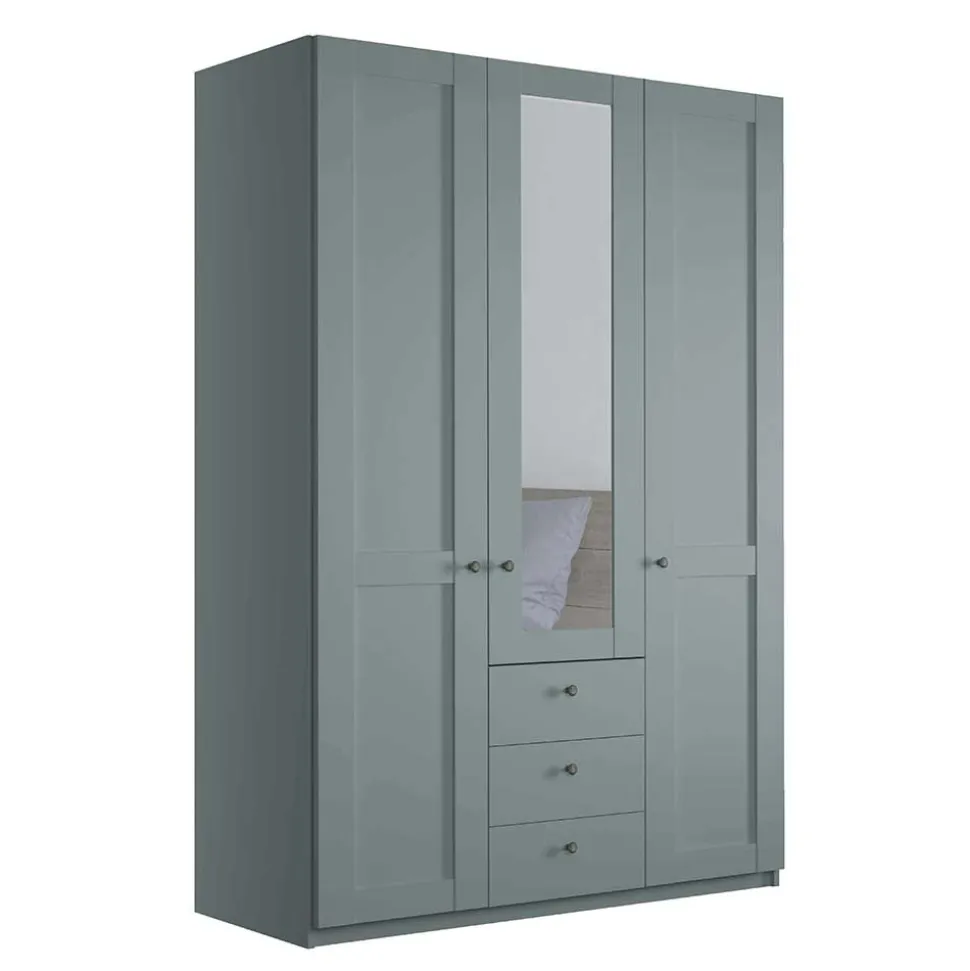 Graugrüner Kleiderschrank Forjan