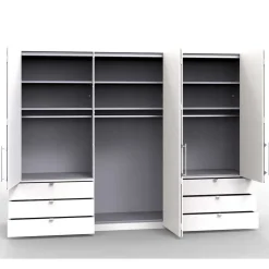 Großer Kleiderschrank Cnutria