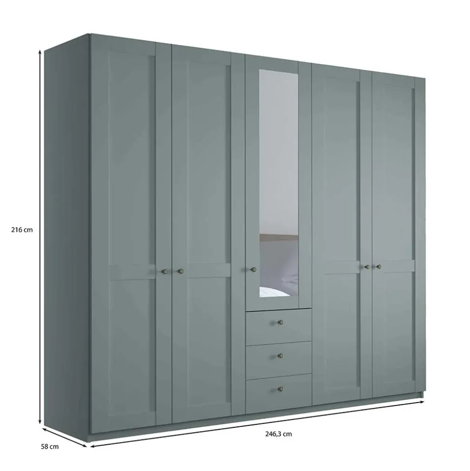 Großer Kleiderschrank Landhaus Forjan