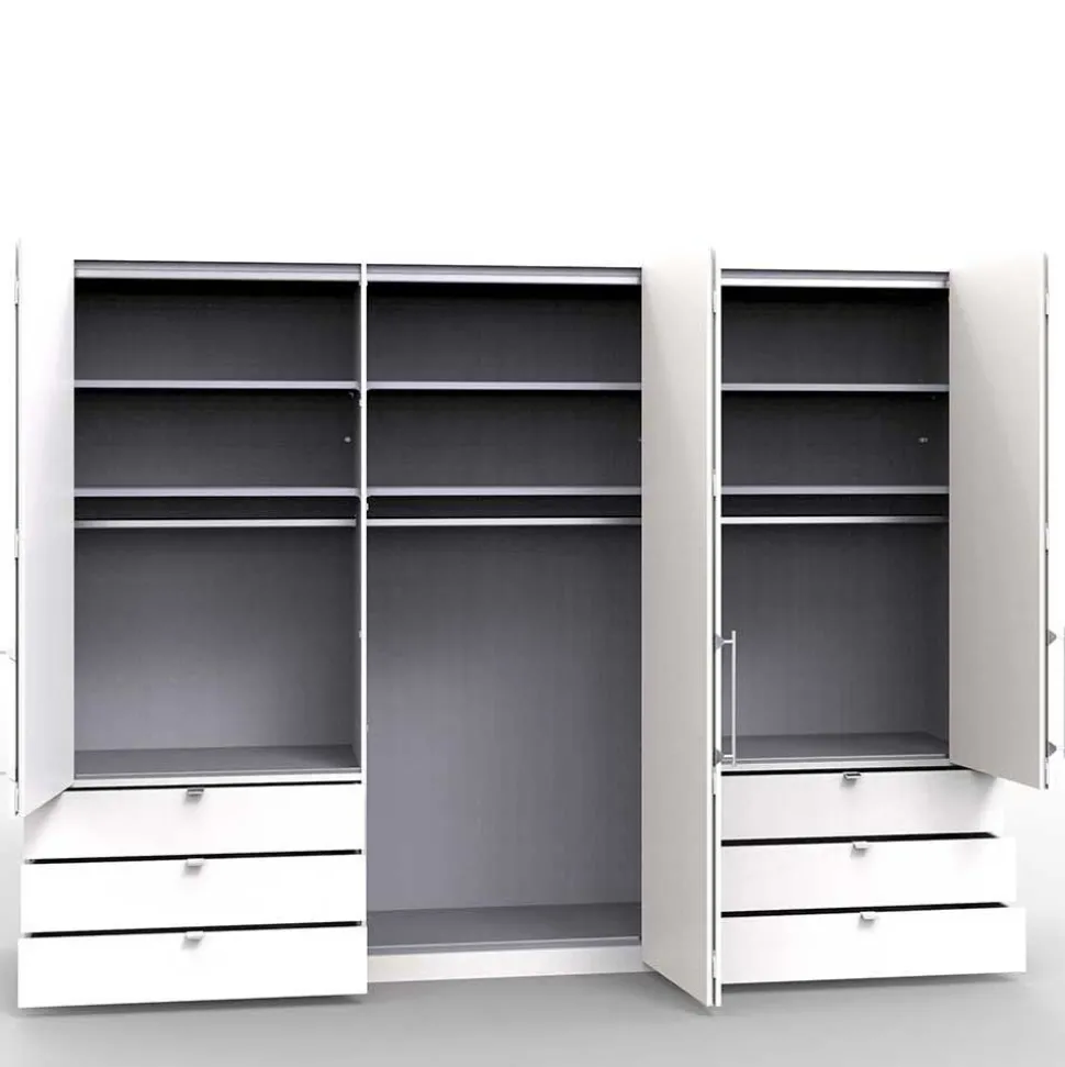 Großer Schlafzimmerkleiderschrank Lolyana