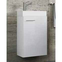 Gästewaschtisch weiß Luenza
