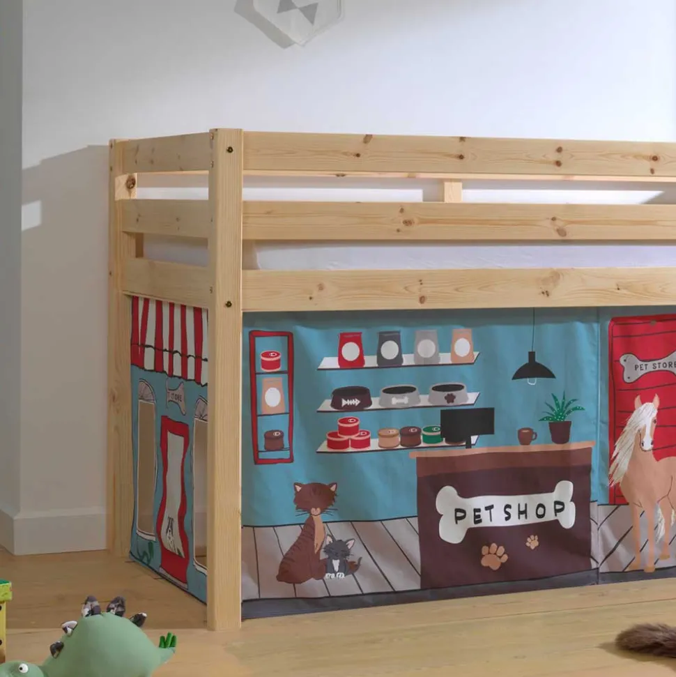 Halbhohes Kinderbett Bevallia