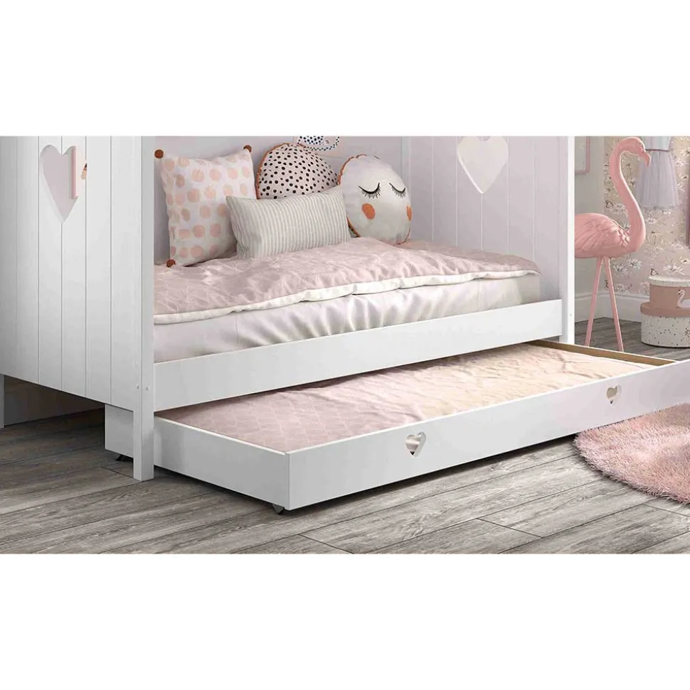 Hausbett für Kinder weiß Ciomore