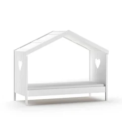 Hausbett für Kinder weiß Ciomore