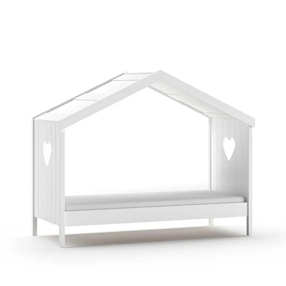 Hausbett für Kinder weiß Ciomore