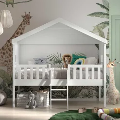 Hausbett mit hohem Gestell Maximo