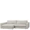 Hellgraue Sofa Ecke Stokes