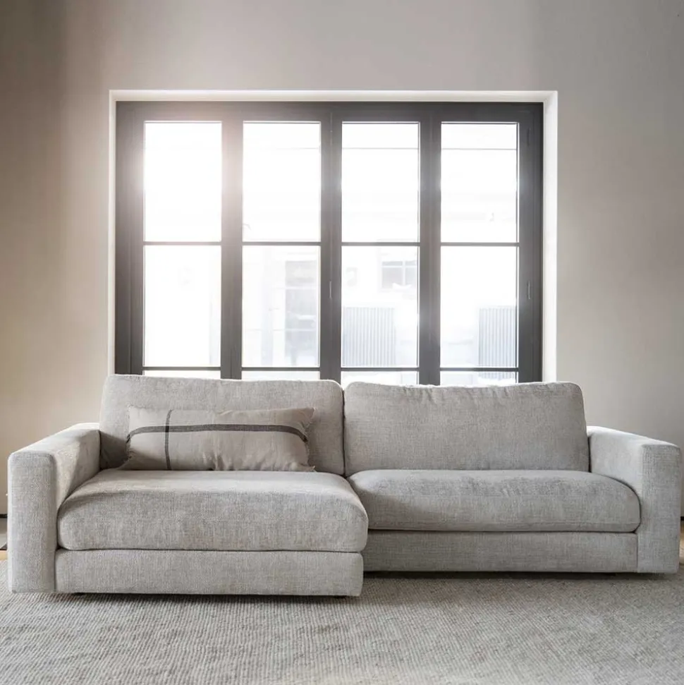 Hellgraue Sofa Ecke Stokes
