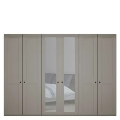 Hellgrauer Schlafzimmerschrank Saconso
