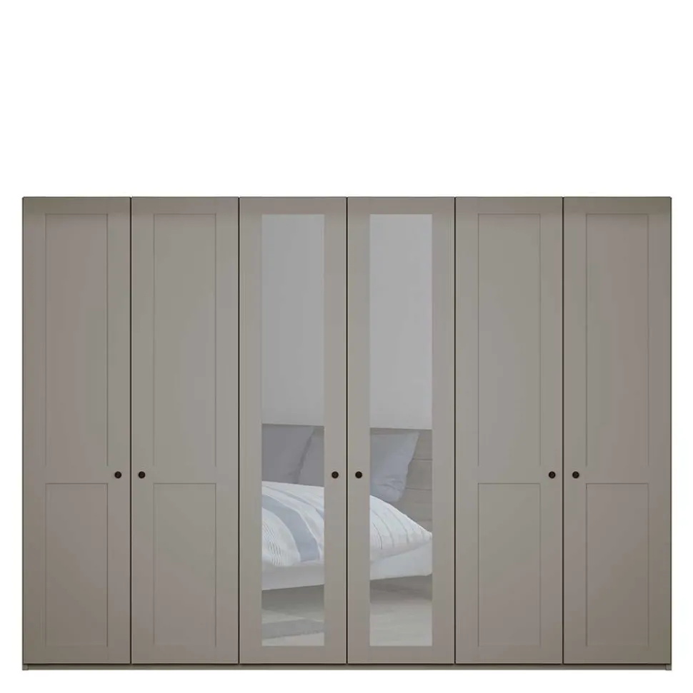 Hellgrauer Schlafzimmerschrank Saconso